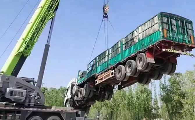 揭阳道路脱困救援案例